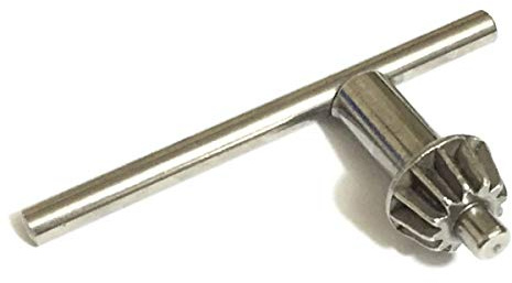 Llave de portabrocas de repuesto universal en forma de T de 1 mm a 10 mm, herramientas de taladro, llave de prensa, llave de mandril, llave de llave, color plateado