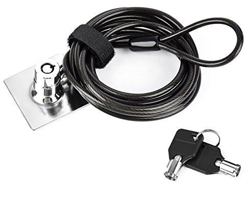 ZUKEY Laptop Combination Lock - Security Universal Anti-Theft Wire Retractable Lock, Portable Safety Lock with Locking Cable For Smartphone, Laptop, MacBook, iPad, Tablets, Desktops and Projector