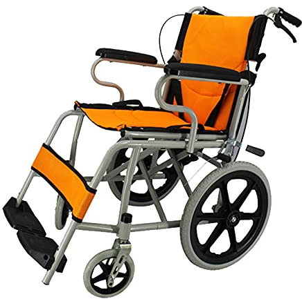 Patient Gebraucht Manuelle Falten Einstellbar Rollstuhl, Rollstühle Licht Falten Manuelle Rollstuhl Multifunktions Haushalt Ältere Ältere Roller Roller Walking Aids