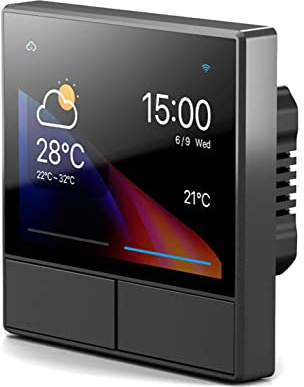 SONOFF NSPanel Smart Switch - Touchpanel, WiFi, Alexa, Google, eWeLink, EU Schwarz