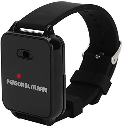 YUYTE Personal Safety Bracelet Alarm with Flashing Light, Outdoor Running Wrist Self-Defence Alarm, Suitable for Elderly, Children, Women