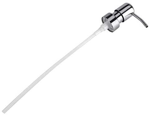 Edelstahl Seifenspender Pumpspender 24mm Hochwertige Pumpkopf für Flüssigseife Shampoo Lotion Küche Badezimmer