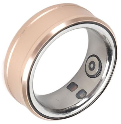 Gugxiom Anillo Inteligente Bluetooth 5.1 Innovador a Prueba de Agua IP68, Rastreador de Salud de Anillo Inteligente, NFC, Monitoreo del Sueño, Temperatura Corporal, Contador de Pasos