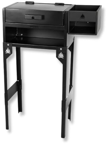 Barbacoa Parrilla Chulenguito Asaparri Portatil Uso Exterior 70x32x98cm Incluye Brasero y Bolso transportador