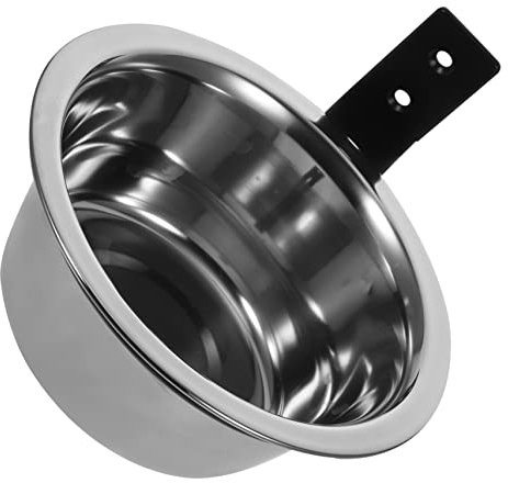 DOITOOL Elevated Dog Feeding Bowl and Water Bowl Set 6-inch Wall Mounted Compatible for Puppies and Large Dogs
