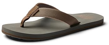 Reef MENS SANDALS, TWINPIN, TAN/GREY