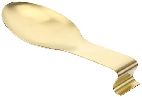 TIDTALEO Support à Cuillères Acier Inoxydable Repose-cuillère Pour Petite Pelle Et Cuillère à Soupe Porte-cuillère Résistant Chaleur