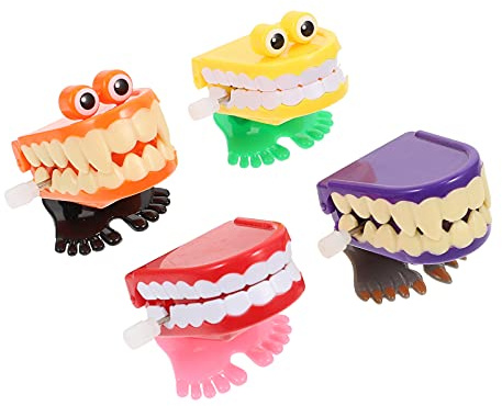FRCOLOR 4stücke Teiliges Aufzieh-froschspielzeug Bunte Langlebige Wind-up Junge Mädchen-spielzeuge Umweltfreundlich Batteriefrei Fördert Konzentration Und Motorische Fähigkeiten Für Jungen