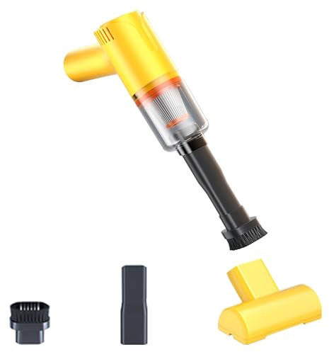 Handheld Vacuum USB Rechargeable Car Carpet Cleaner Light Weight Portable Trash Garbage Remover Cleaning Car Dry Wet Use Efficient Interior Cleaner
