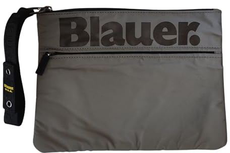 Blauer Borsa A Mano Coney Pochette Poliestere Argento