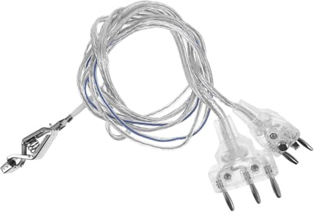Hemobllo Équipement Essentiel Corde D'escrime pour Masque D'escrime en Fil Électrique Professionnelle Finition Soignée, pour Entraînement et Compétitions
