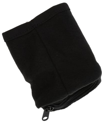 TOPINCN Outdoor-Lauf-Armband-Geldbörse mit Reißverschluss, Große Kapazität, Handgelenktasche für Radfahren, Joggen, Übung, Bankkartenwechsel, Blau (Black)