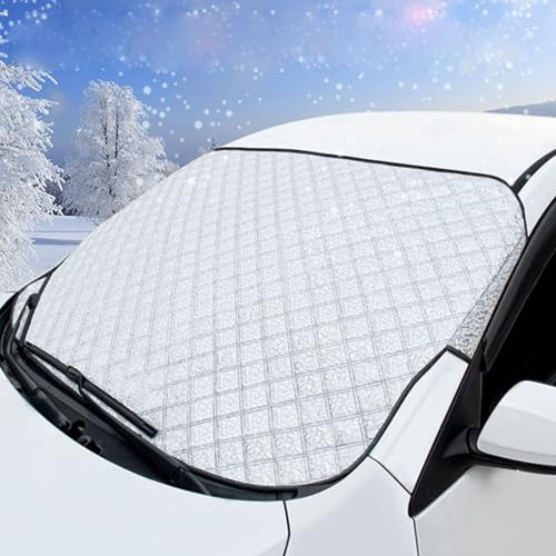 YYTERI Winter Windschutzscheiben Abdeckung, für VW Transporter T4, T5, T6 (1989-2019) Auto Scheibenabdeckung Sonnenblende Gegen Schnee EIS Frost Staub Sonne