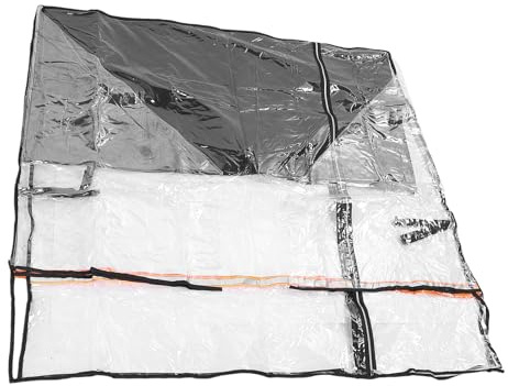 Ausla Copertura per Carrello Elevatore, Protezione Resistente Alle Intemperie in EVA Trasparente, Telone per Carrello Elevatore per Tutte le Stagioni per Uso Tutto l'anno, Adatto a Modelli Standard