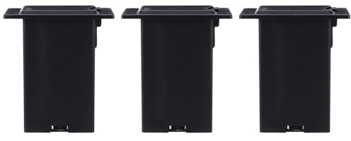 Homoyoyo Lot de 3 Boîtiers Batterie 9V pour Micro Actif Guitare et Basse Compartiment Compact en Matériau Solide pour Accessoires de Scène