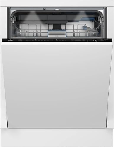 Beko Pro BDIN38560PF Fully Integrated Dishwasher, Full Size, 15 Place Settings, CornerIntense, AutoDose, Fast+ Function, Energy Efficient, Quiet Operation