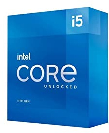 Intel Core i5-11600K 11. Generation Desktop Prozessor (Basistakt: 3.9GHz Tuboboost: 4.9GHz, 6 Kerne, LGA1200) BX8070811600K