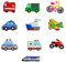 AMONENZ 10 Piezas Imanes de Nevera 3D de Dibujos Animados, Aviones y Carros de Colores para Hogar, Pizarra, Educación Preescolar, Oficina