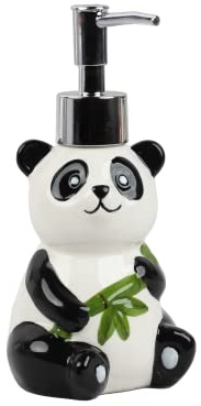 Panda Seifenspender mit Pumpe für Bad oder Küche Spüle