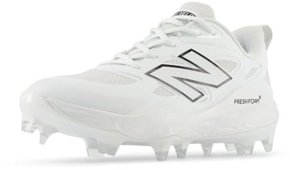 New Balance Women's Fresh Foam X Velo V4 Metal Softball Shoe White/Black