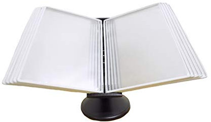 Wanddokumenten-Organizer, an der Wand montierter Dokumentenhalter, Flip-Aktenhalter, Tisch- oder Wandständer mit einstellbarer Neigung (Kunststoff) (Farbe: E) (Farbe: H) (Color : C)