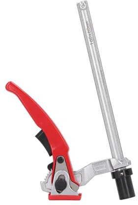 20mm Hold Down Clamp, 13.5x6.5mm Guide Rail Woodworking Bench Dog Clamp with Ratchet Mechanism, Quick Release Horizontal Clamps for Woodworking Jigs and Fixtures Welding Drill Pres