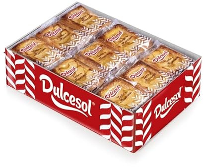 Tartas de Manzanas Dulcesol - Caja 2 kg - 28 Unidades de Tarta de Manzana.