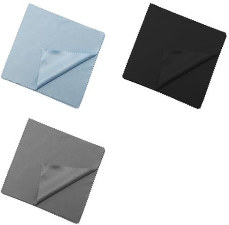 15 Piezas Limpieza de Microfibra para Gafas,Limpia Gafas,Gafas Paño de Limpieza,Paños Limpia de Microfibra para Lentes, Gafas,Pantallas,Tabletas