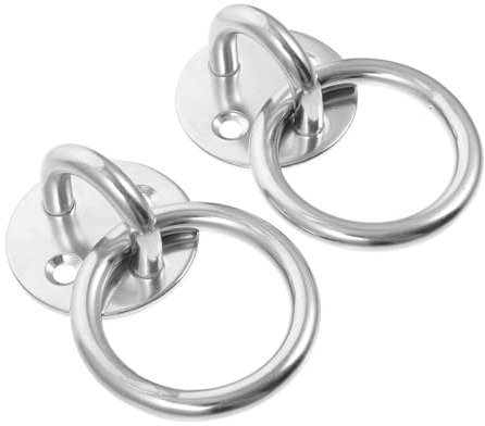 Cabilock 2pièces Kit De Suspension Pour Hamac Plaque à Œillet De Plafond Avec Anneau Pour Montage Au Plafond