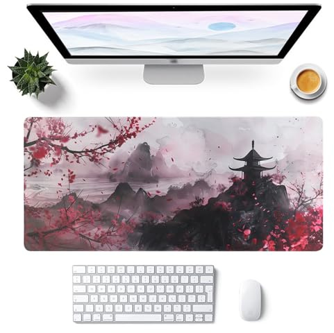 FYting Gaming Mauspad XXL,Mauspad 900x400,Anime Mousepad,Mouse Pad(H) | Rutschfeste Unterseite aus Naturkautschuk, Wasserdicht und Schmutzabweisend, für PC, MacBook, Laptop