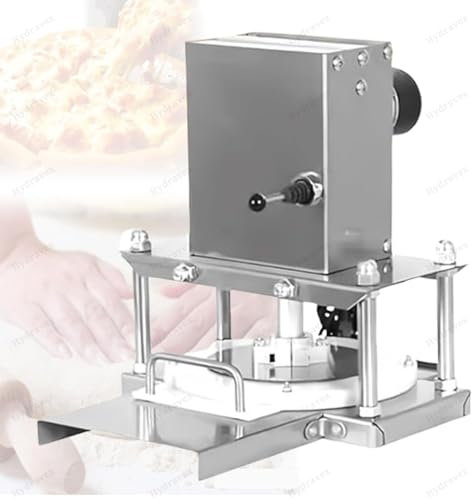 Presse à pizza électrique commerciale, laminoir électrique pour presser les pizzas et les pâtes, presse à tortillas pour la fabrication de pizzas et de pâtes à domicile, au restaurant,22cm