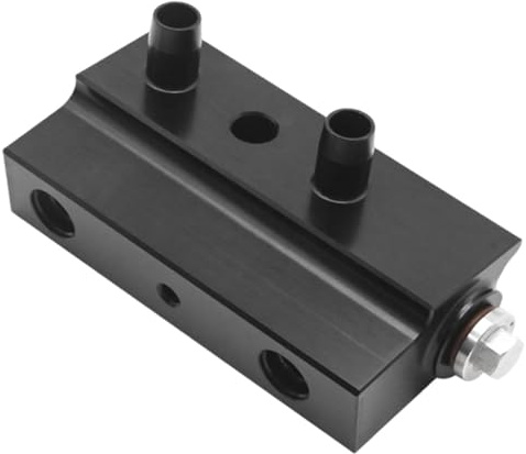 Milageto Trans Fluid -Bypassventil Schwarz 125071000 Professionelle Armaturen Stabile Ersatzteile Zubehör für 1500