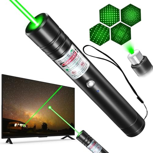 Linterna recargable de alto brillo y largo alcance de calidad profesional, adecuada para pantallas de TV/LED/LCD. Linterna táctica para uso en oficinas, campamentos, observación astronómica y obras de