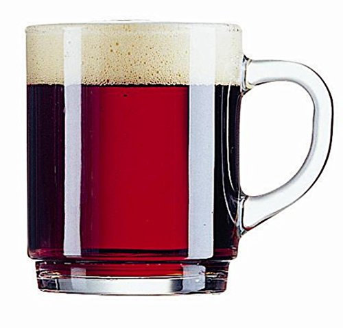 Arcoroc 48 Stück Glühweinbecher, Transparent, Klassiker, 0,2 Liter, Glas, Zuhause, Wiederverwendbar, Alle Gelegenheiten, Geeicht, Tasse mit Henkel