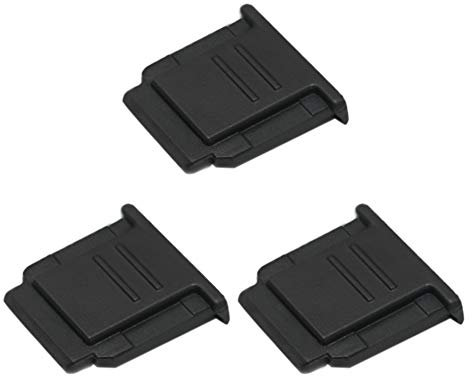VKO Hot Shoe Cover, Hot Shoe Cap, Hot Shoe Protector Compatible for A6100 A6600 A7RIV A7III A6500 A6400 A6300 A6000 A77II A7II A7RIII A7SII A99II RX1RII RX10II RX100II Replaces FA-SHC1M(3 Pack)