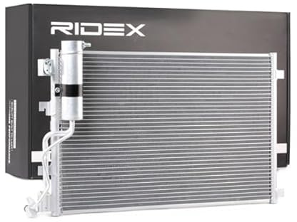 RIDEX 448C0132 Klimakondensator Klimaanlage Auto mit Trockner ohne Sensor mit Schraubanschluss Kompatibel mit NISSAN Qashqai/Qashqai +2 I J10, NJ10 92100JD500 921001D51A 92100JD51A