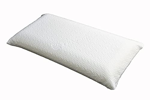 Garanta Nackenstützkissen Viscoweich Spezial Economy - Viscoschaum Luftkanälen - Bezugstoff Tencel - Atmungsaktiv ca. 40x80 Kissen S = 9 cm