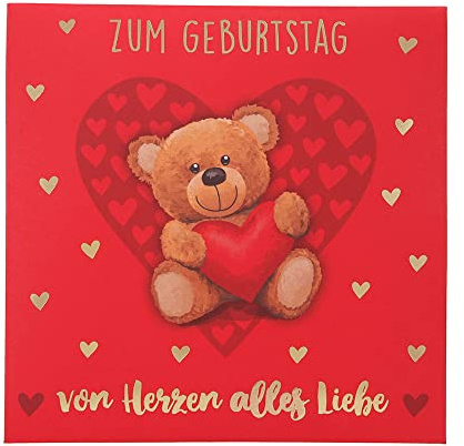 Depesche 0011694-040 Pop-up Glückwunschkarte zum Geburtstag, Klappkarte mit Musik, Lichtelementen und einem originellen Spruch, Geburtstagskarte inkl. Umschlag, Format 15,5 x 15,5 cm