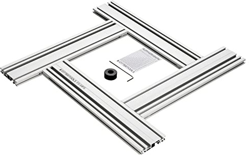 Ottertools - Frässchablone FS-MPS für rechteckige Ausschnitte mit der Oberfräse - verstellbar (500mm x 300mm)
