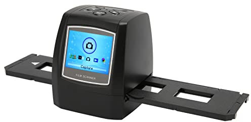 Numériseur de Films Numériques, Scanner Négatif, 2.4 Pouces Écran LCD Scanners de Diapositives et de Négatifs Numériseur de Photos pour Les Négatifs de Films Diapositives 35 mm 135 mm(#1)