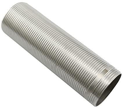 PZRT Wasserhahn-Halterung, Edelstahl, Bad und Küche, Dicke Arbeitsplatten, 10,2 x 3,2 cm, Silber, 1 Stück
