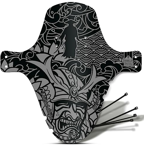 Riesel Design - MTB Schutzblech – XL Mudguard Kol:OSS für Mountainbikes | XL MTB Schutzblech inkl. Kabelbinder - Mountainbike Schutzblech als Spritzschutz für Radgrößen 26-29 Zoll Made in Germany