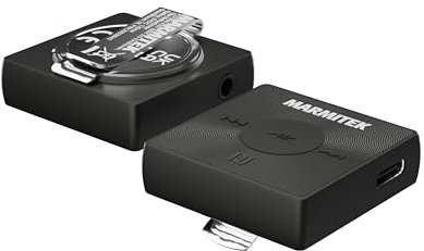 Ricevitore Bluetooth - Marmitek BoomBoom 76 - Stereo Auto - Batteria Portatile - NFC aptX - Vivavoce - Suono di Qualità - Connessione Veloce