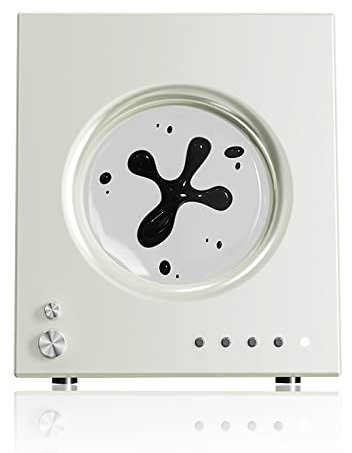 STMKB Bluetooth-Lautsprecher Mit Magnetischer Flüssigkeit, 5.1-Bluetooth-Anti-Schwerkraft-Ferrofluid-Lautsprecher, Schwebender Verzögerungs-kompatibler Visueller Rhythmus, Desktop-Musikbegleiter