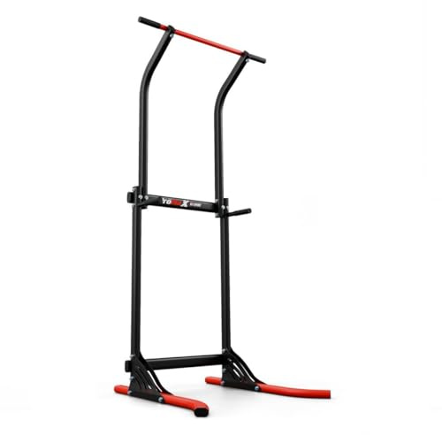 K-Sport: Power Tower Attrezzatura per il fitness | Barra per trazioni autoportante | Torre di forza multifunzionale fino a 150 kg | Torre per il fitness | Power Rack per palestra domestica |