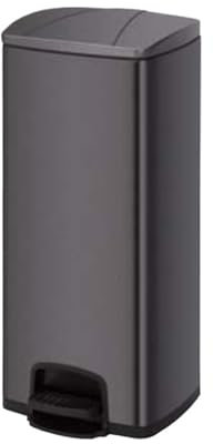 SAGELSHN Papelera Oficina Cubos De Basura Papelera De Exterior Independiente Papelera De Exterior Papelera De Pie Papelera De Exterior Papelera De Pie Papelera para Comunidad(Black)
