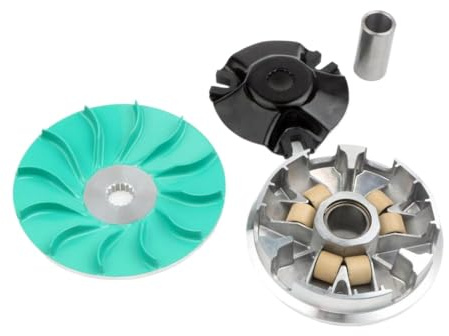 Kit de variateur de course avec des poids à rouleaux 10 g compatibles avec 100cc 2 temps comme MBK Booster et Ovetto 4VP