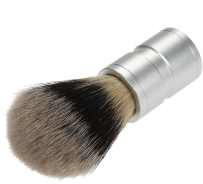 VALICLUD Nylon Bartbürste Für Herren Mit Griff Bartbürste Aus Nylon Für Glattes Haar Sorgt Für Reichhaltigen Rasierschaum Geeignet Für Schnurrbart Und Backenbart