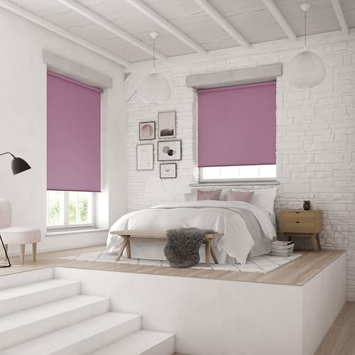 MTM No Drill Daylight Roller Blind [28mm, Up to 120cm Width, Up to 160cm Drop]