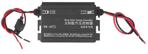 MPPT Solar Boost Controller Effizient Lade -Solarpanelregler für 24 V 36 V 48 60 72 Batterie, Elektroauto Fahrrad 12-50 400W